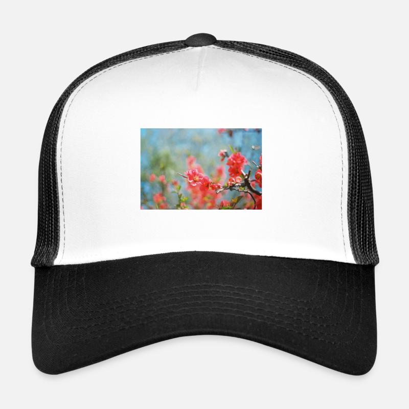 Spring buds - Trucker Cap - white/black