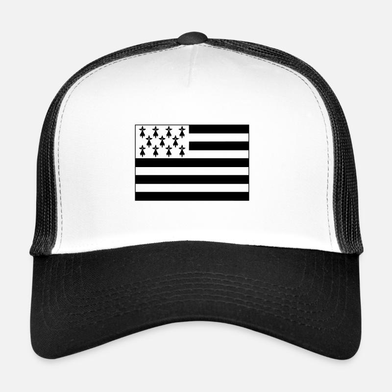 drapeau breton numéro 2 Casquette trucker 
