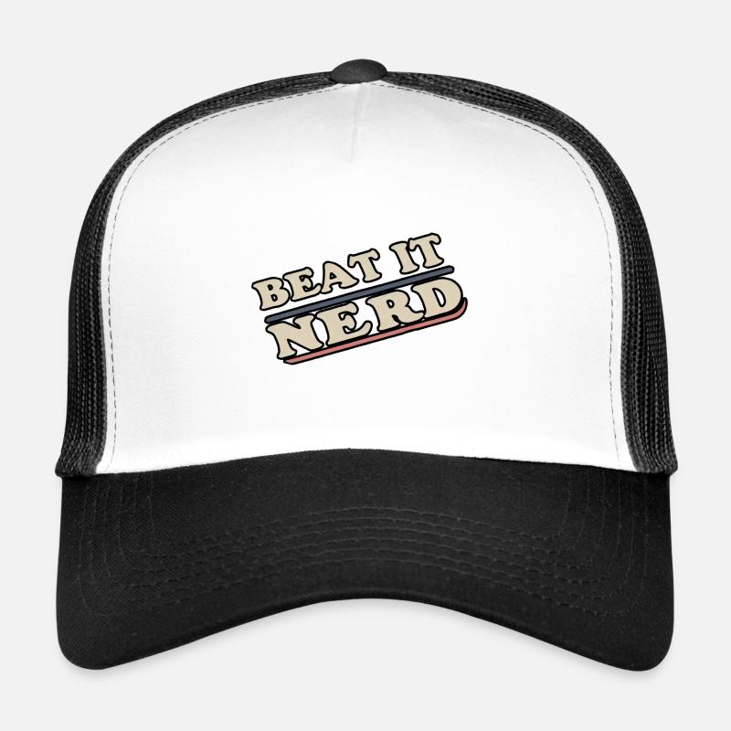Beat it Nerd 18 Trucker Cap