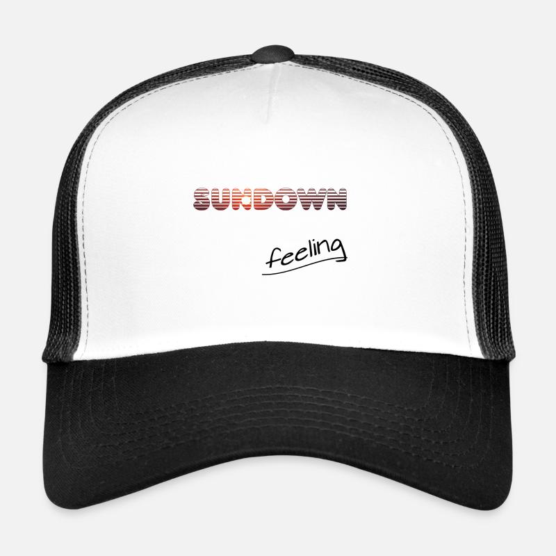 sundown feeling Trucker Cap