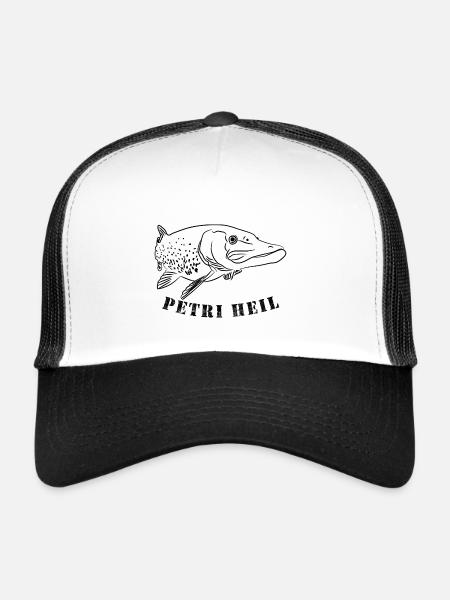 Hecht - Trucker Cap - Weiß/Schwarz