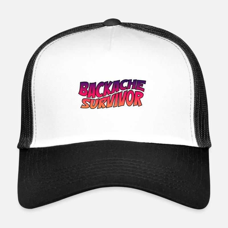 Backache Survivor 4 Trucker Cap