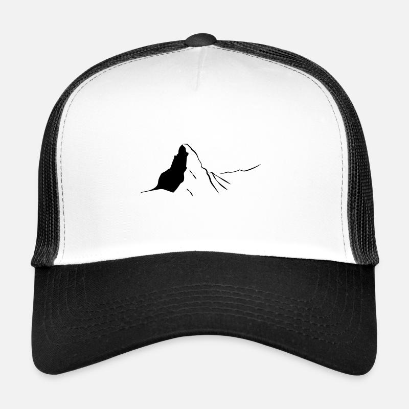 Customizable design color matterhorn Trucker Cap