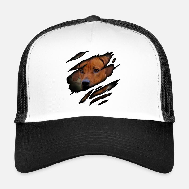 Rhodesian Ridgeback en moi Casquette trucker 