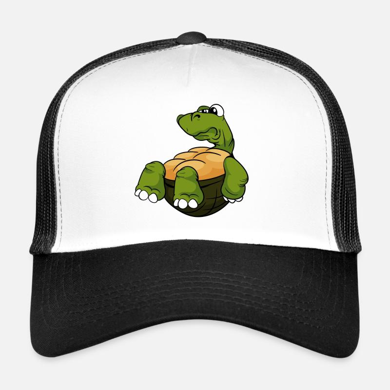 Tortoise turtle Trucker Cap