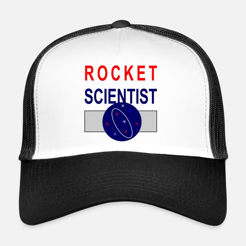 Rocket Scientist Researcher Rocket Scientist Trucker Cap