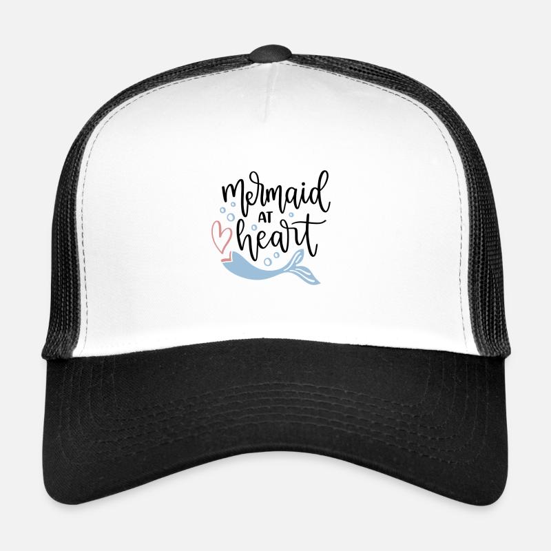 Mermaid at heart Casquette trucker 