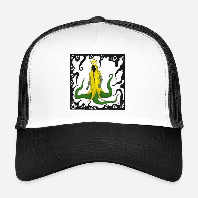 king in yellow square Trucker Cap