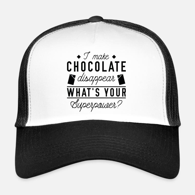 I Make Chocolate Disappear Trucker Cap