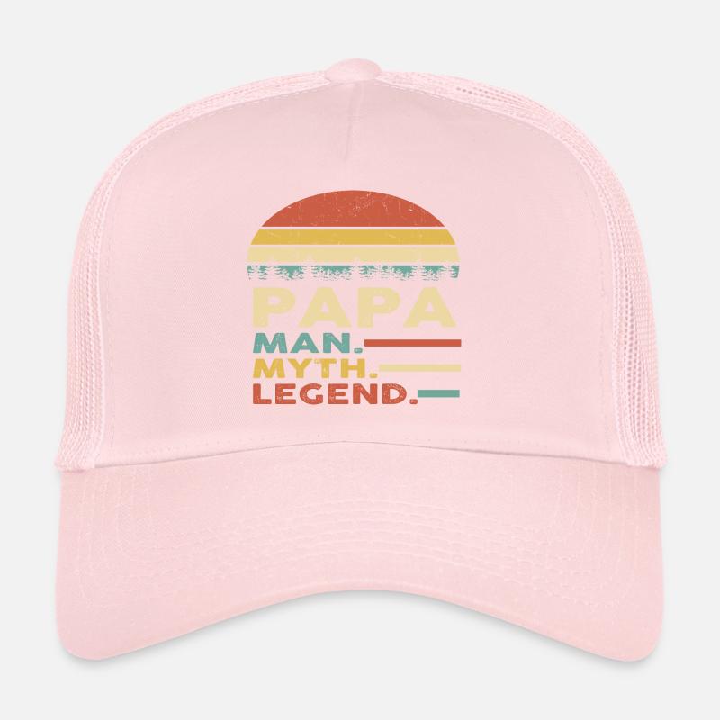 Papa Man Myth Legend Casquette trucker 
