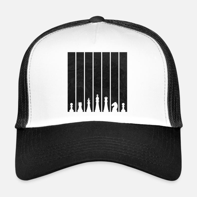Chess - Trucker Cap - white/black