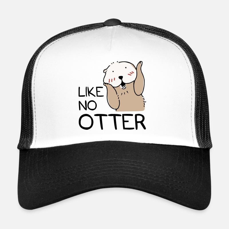 Comme pas d’animal de zoo de martre de castor de loutre Casquette trucker 