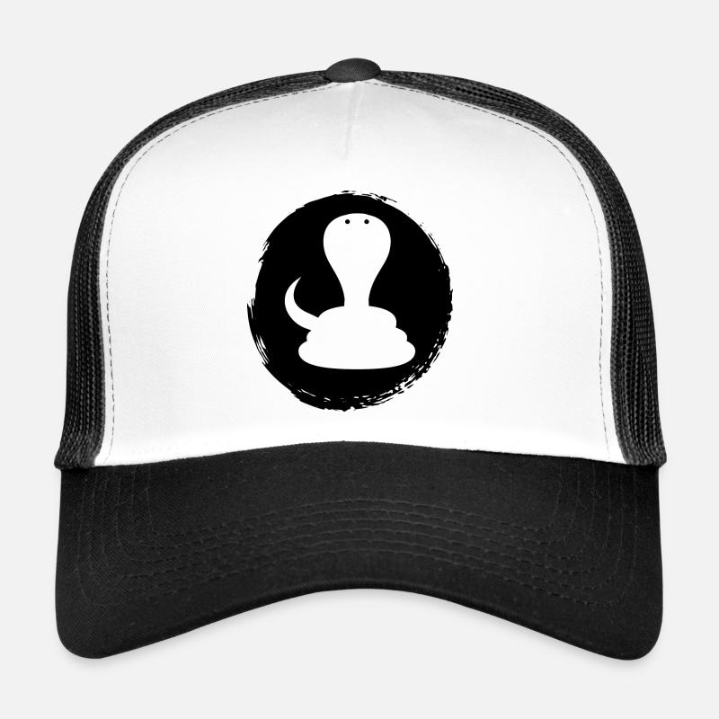 Schlange Cobra Klapperschlange Trucker Cap