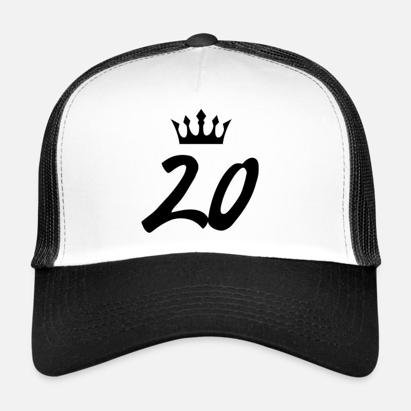 20 number crown Trucker Cap
