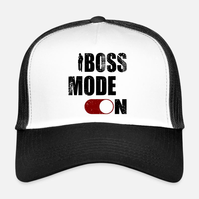 BOSS MODE ON_LADY Casquette trucker 