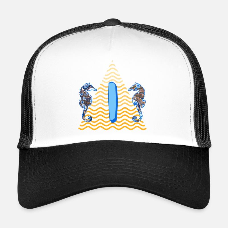 Hippocampe E 262 I Casquette trucker 