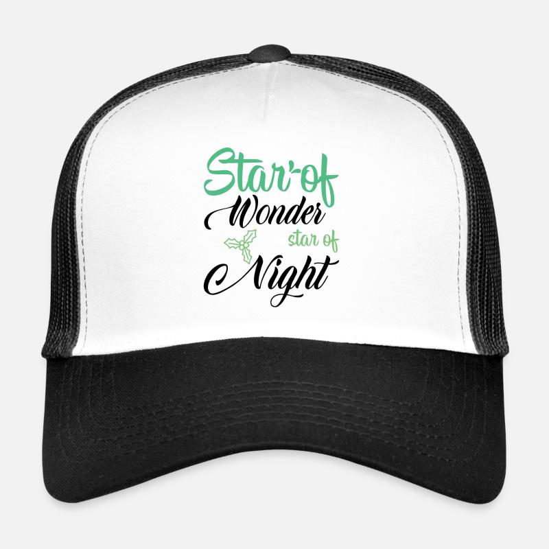Étoile de merveille étoile de nuit Casquette trucker 