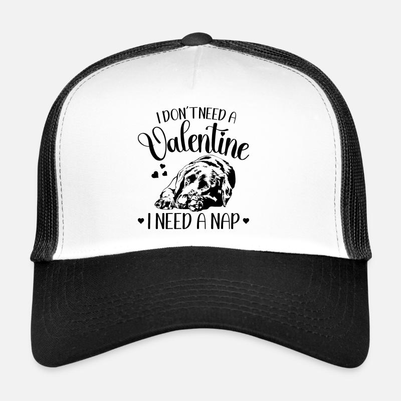 Labrador Valentinstag Hunde Hund Labbi Wilsigns Trucker Cap