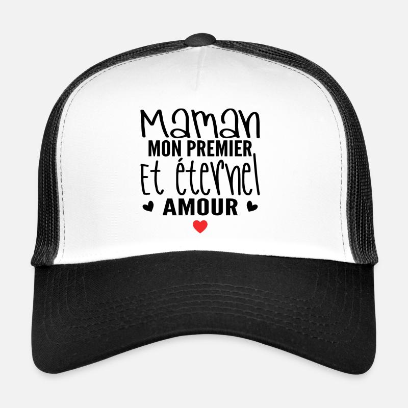 Eternal Love Mom Gift Trucker Cap