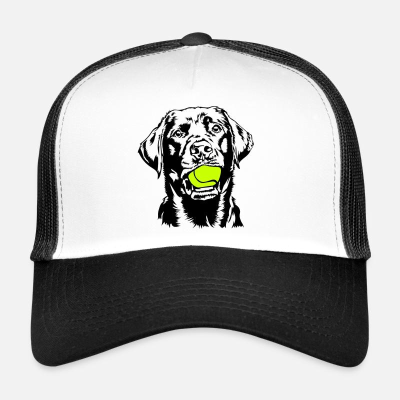 Labrador Balljunkie Labbi Chiens Wilsigns Casquette trucker 