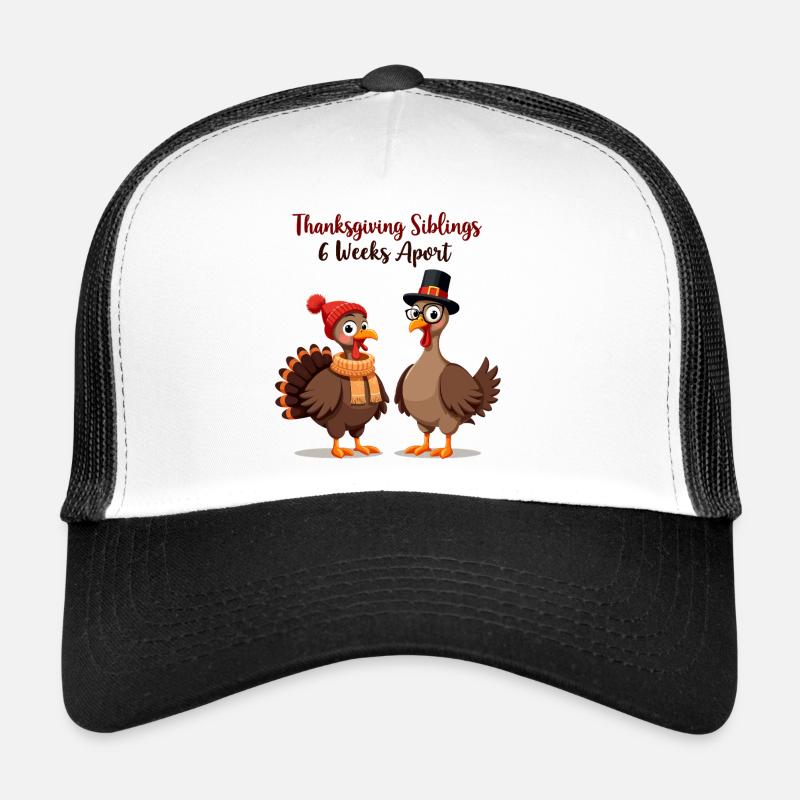 Thanksgiving Siblings Trucker Cap