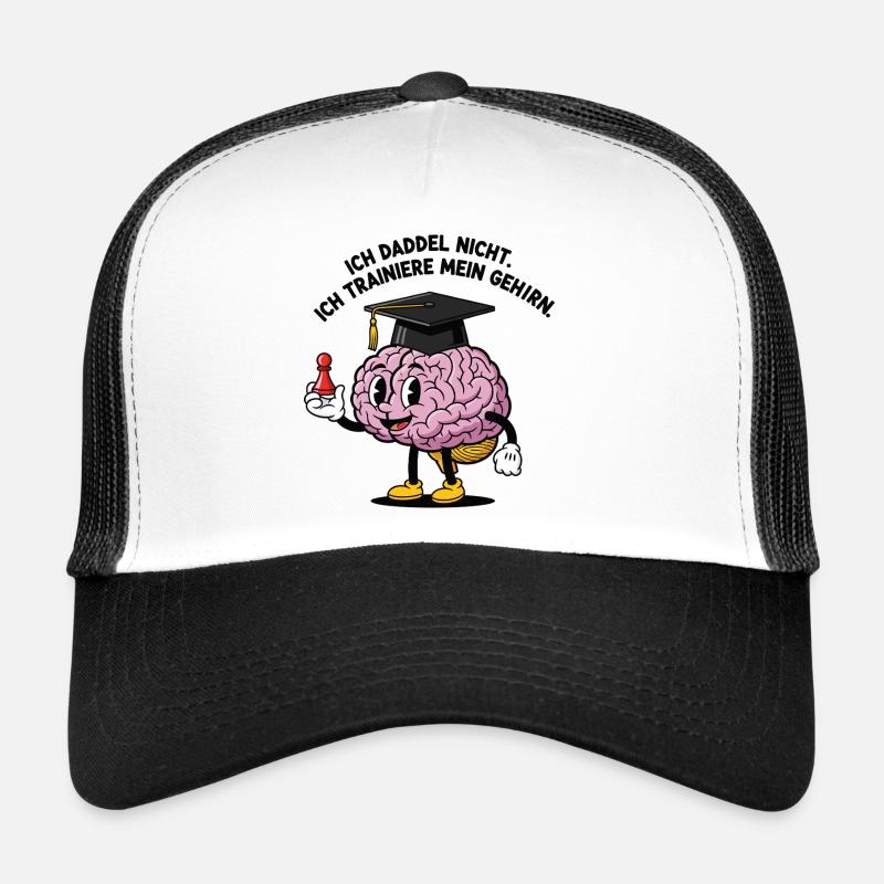 I don't daddle, I train my brain Trucker Cap