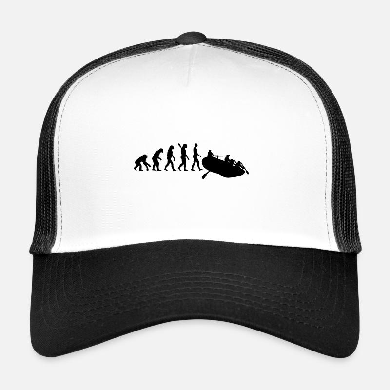 Rafting - Trucker Cap - Weiß/Schwarz