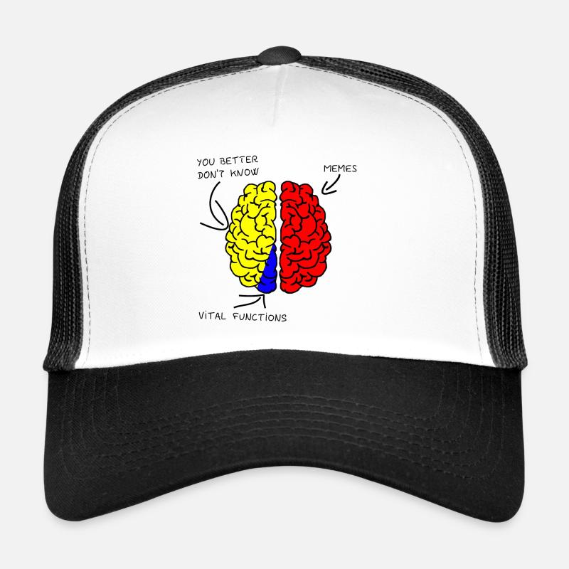 Brain - Brain - Memes Trucker Cap