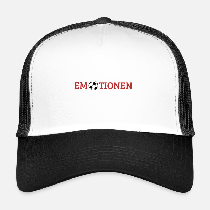 Fussball Emotionen Leidenschaft Geschenk Trucker Cap