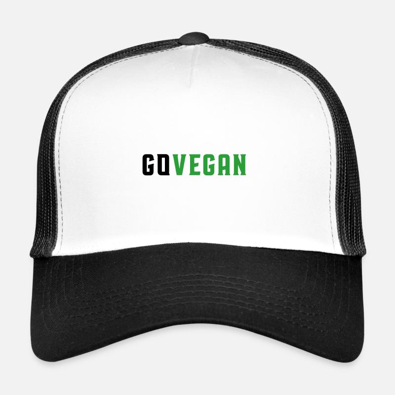 Go vegan gift Trucker Cap