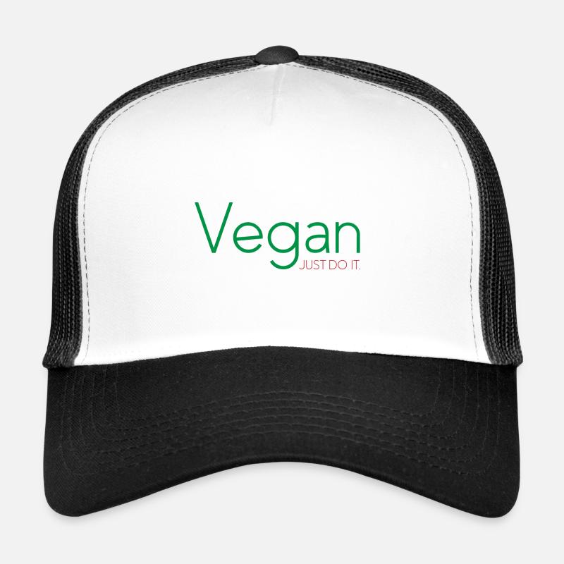 Vegan Fleischfrei Spruch Veganer Geschenk Trucker Cap