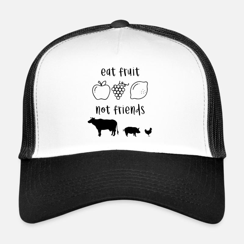 Droits des animaux sans viande Casquette trucker 