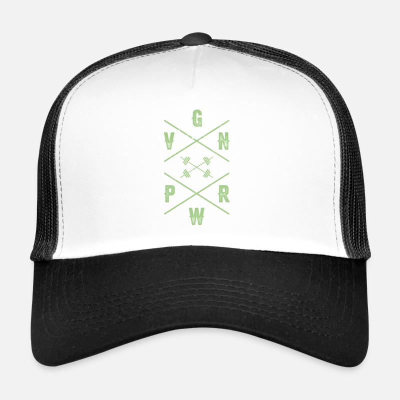 Cadeau végétalien Casquette trucker 