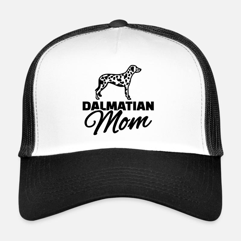 Dalmatiner - Trucker Cap - Weiß/Schwarz