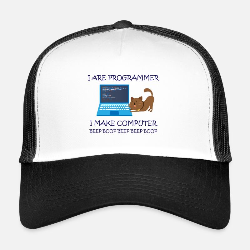 Je suis programmeur je fais Computer Informatiker Casquette trucker 