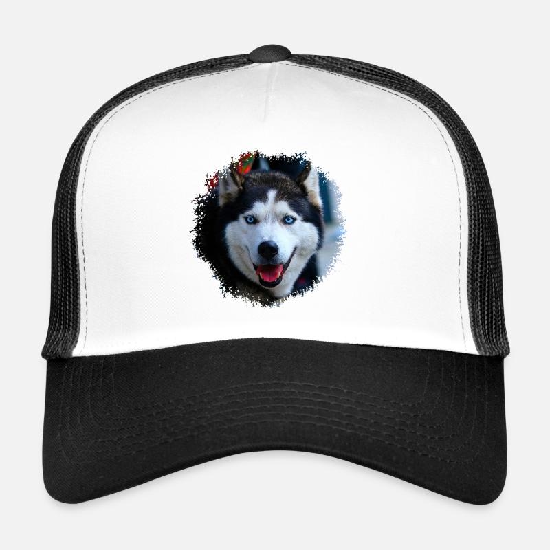 Husky - Trucker Cap - Weiß/Schwarz