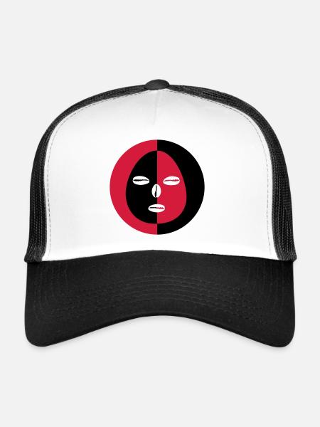 Eleggua - Trucker Cap - white/black - Front