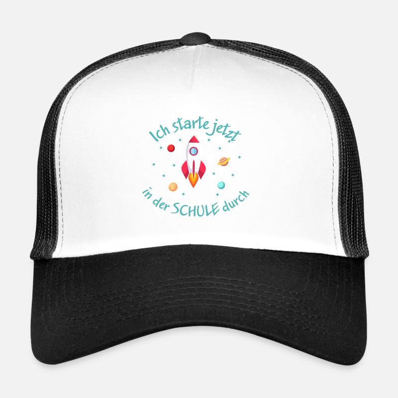 Ich starte jetzt in der Schule durch Kosmos rocket Trucker Cap