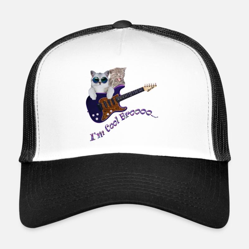ich bin cool - Trucker Cap - Weiß/Schwarz