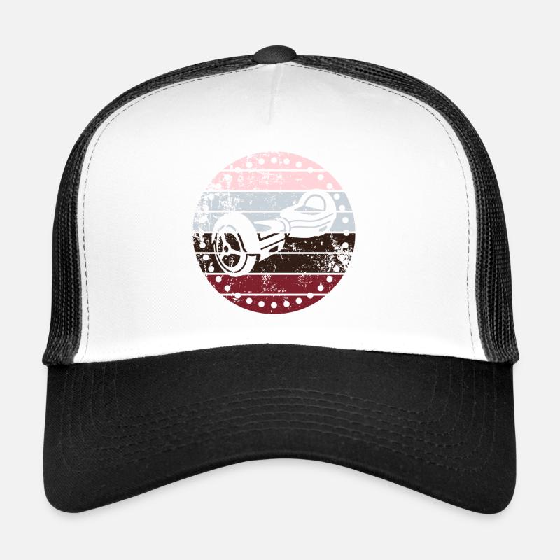 Hoverboard - Trucker Cap - white/black