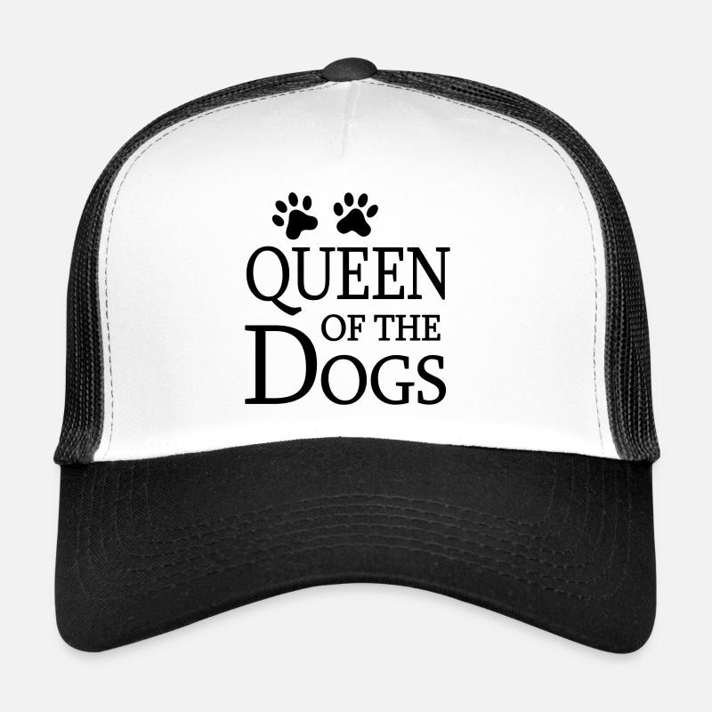Chien empreinte de pattes chien patte maîtresse dame de chien Casquette trucker 