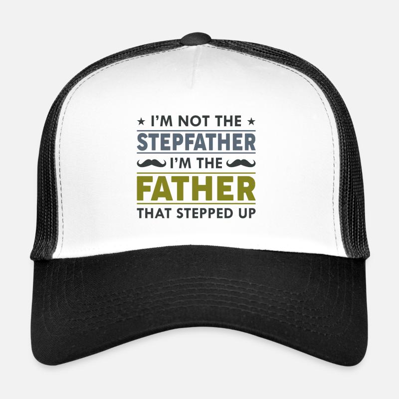 Ich bin nicht der Stiefvater Trucker Cap