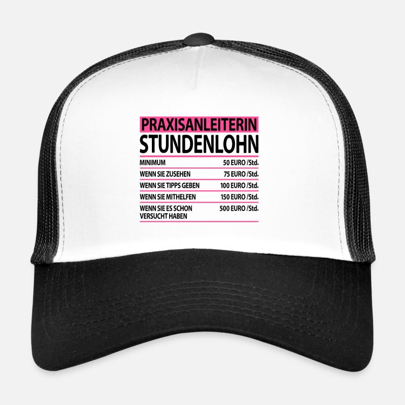 Praxisanleiterin Abschied Kollegin Pflege Sprüche Trucker Cap