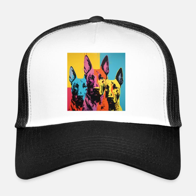 Berger Belge - POP ART Casquette trucker 