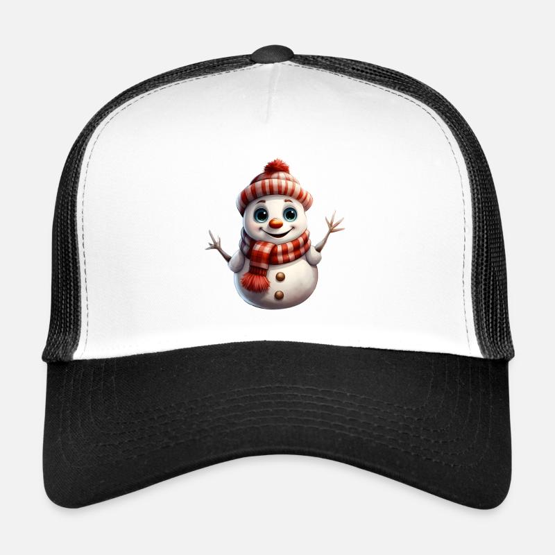 Snowman Trucker Cap