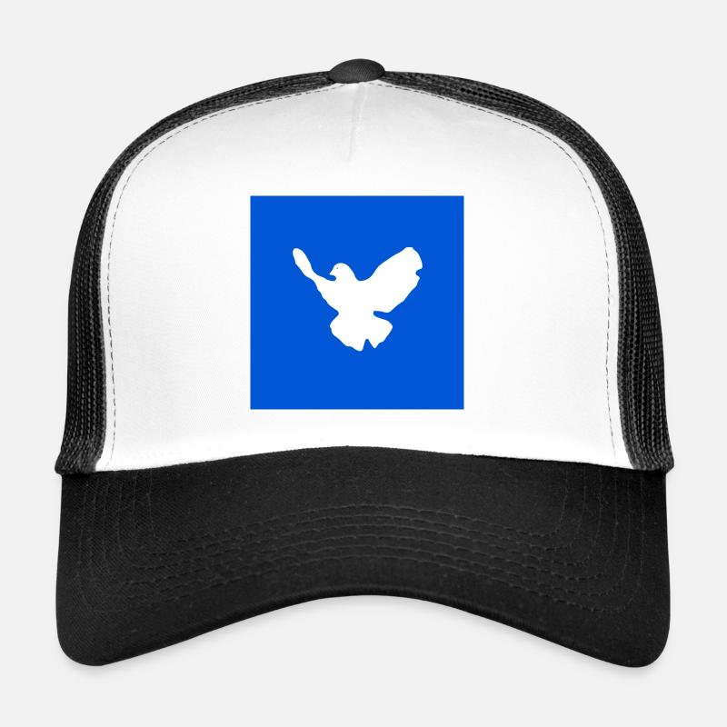 colombe de la paix Casquette trucker 