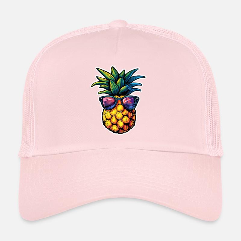 Ananas mit Sonnenbrille Trucker Cap