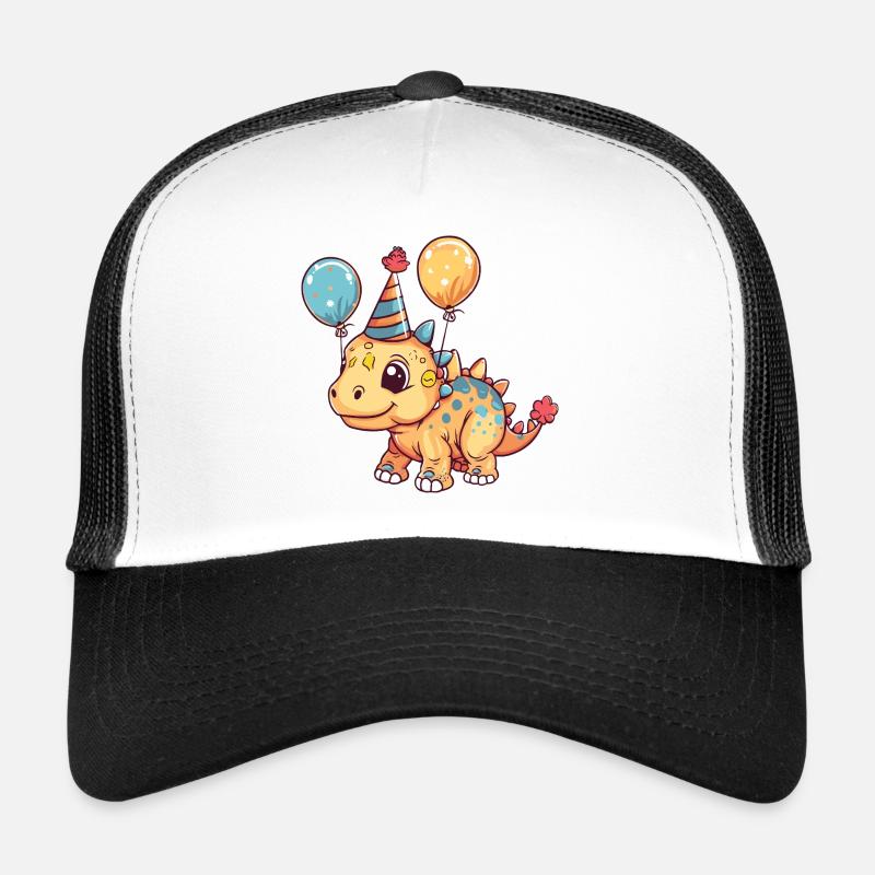 Dinosaure stégosaure anniversaire bébé Casquette trucker 