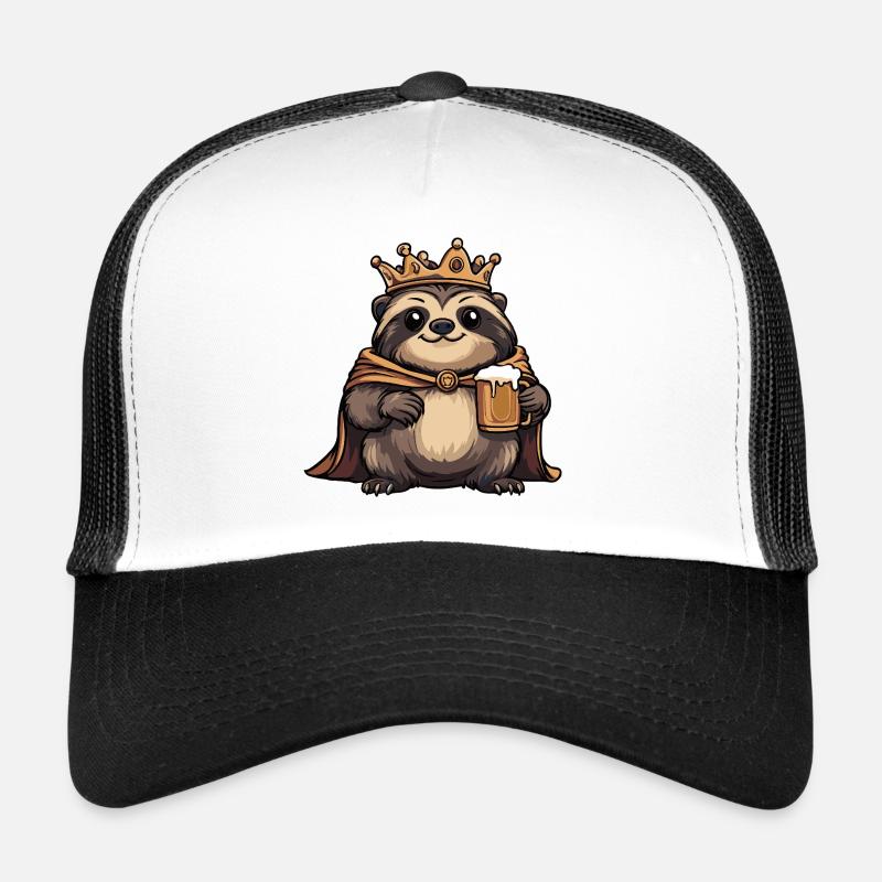 Faultier Bier Lustig Trucker Cap