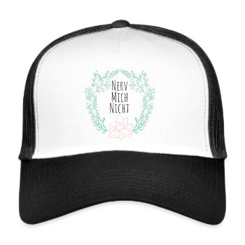 not annoying me - Trucker Cap - white/black - Front